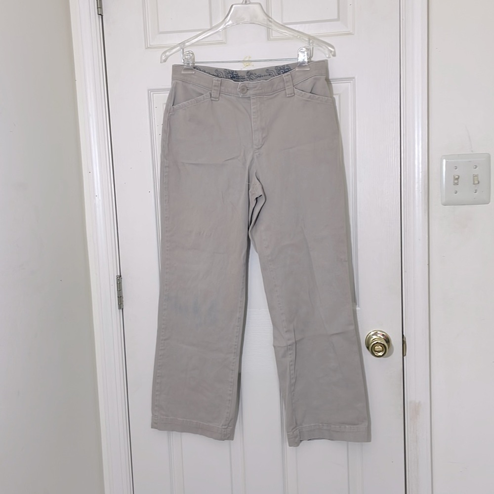Lee Women’s Stretch Band Khaki Pant Size 10p